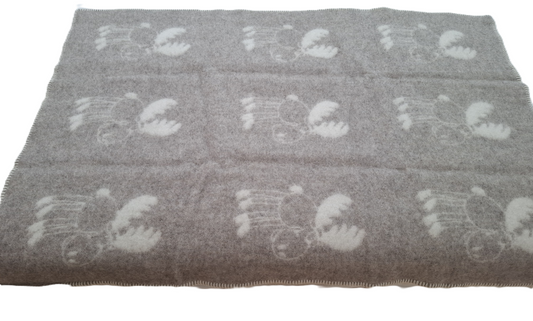 Wool blanket Moose 2