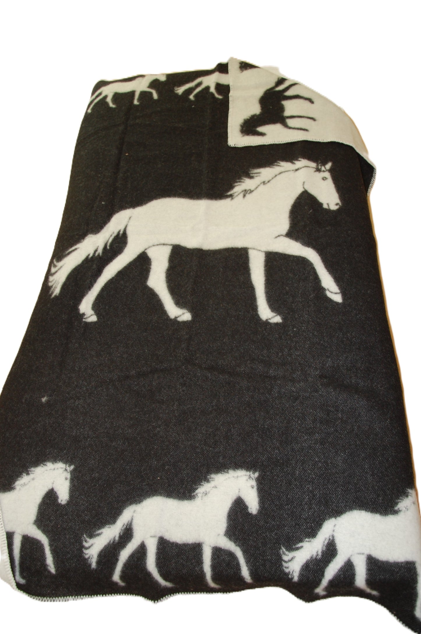 Wool blanket Horse