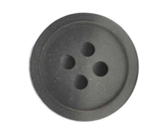 Exclusive Matte Gray Button for Clothing