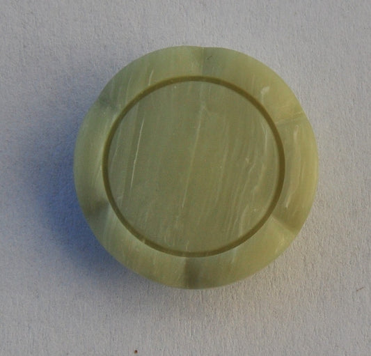 Matte Green Plastic Button for Clothing