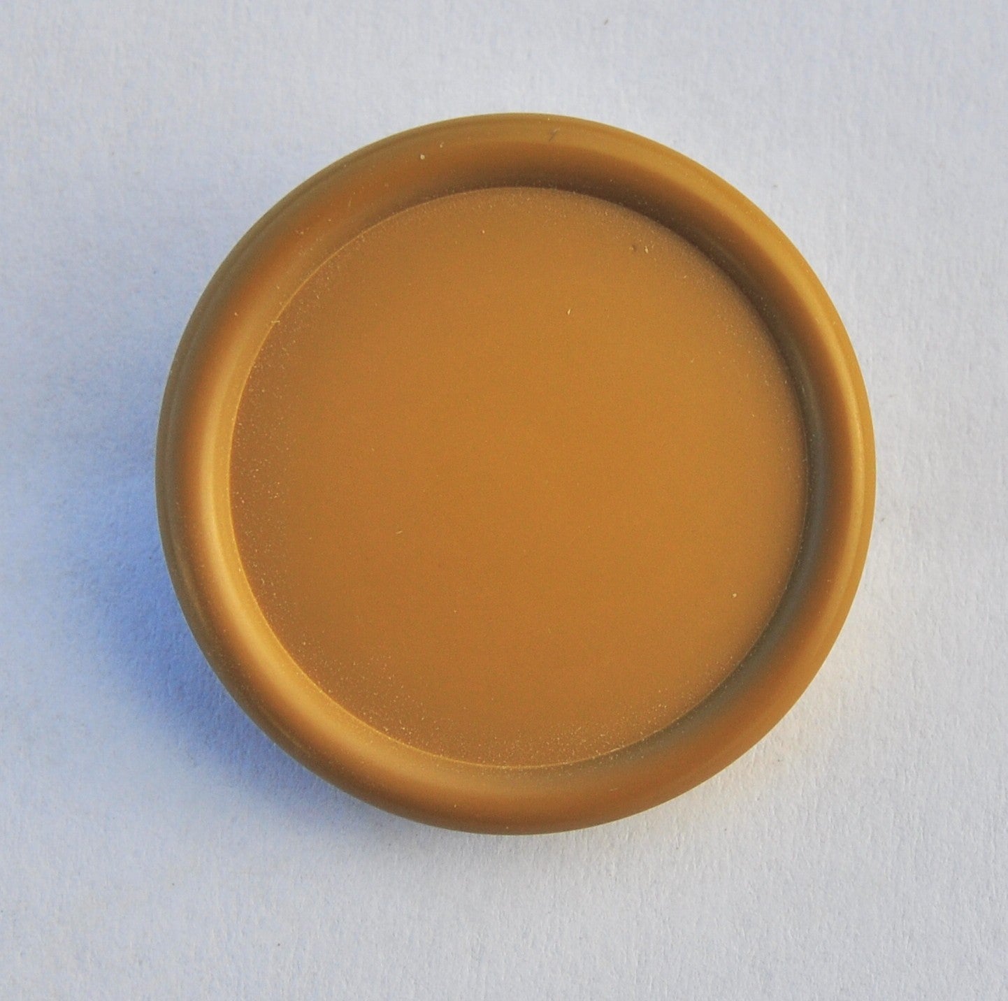  Matte Finish Button in Mustard and Green