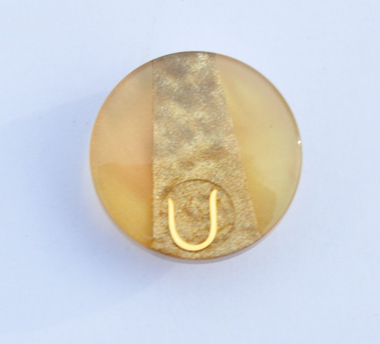 Two-Tone Plastic Shaft Button | Decorative Shank Sewing Button