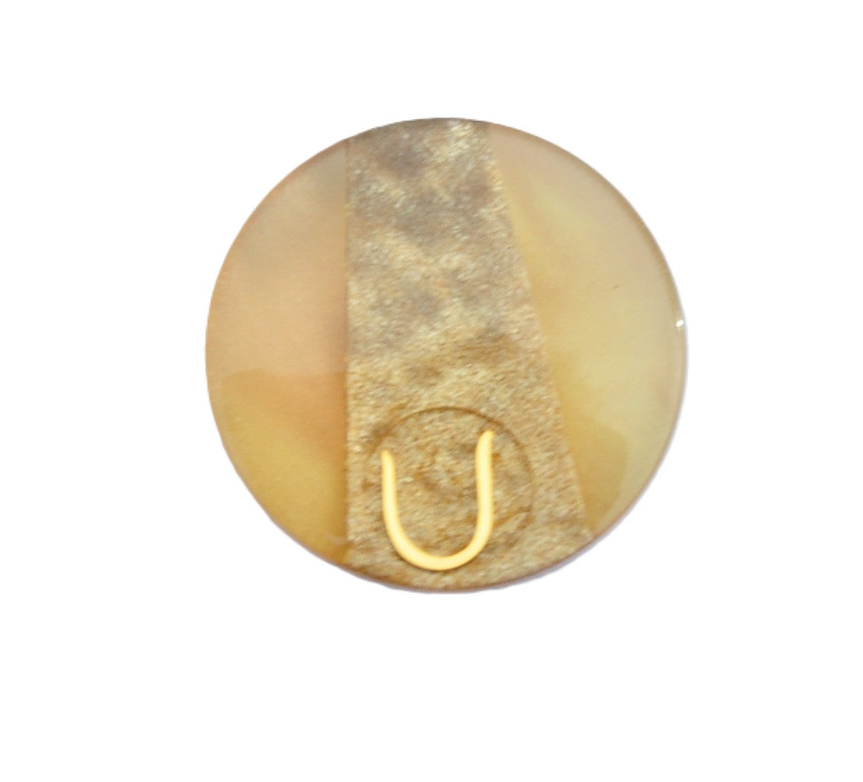 Two-Tone Plastic Shaft Button | Decorative Shank Sewing Button