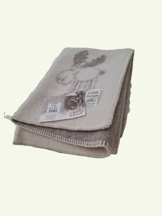 Wool blanket Moose 2